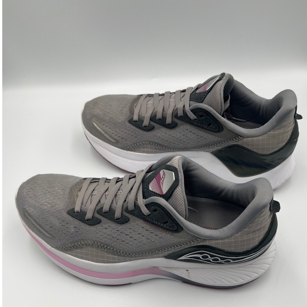 Saucony‎ Endorphin Shift 2 Women's Size 10 Gray Pink Running Shoes S10689-15 - Picture 3 of 13